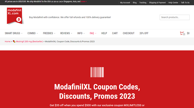 ModafinilXL Review in 2023 | Scam or Legit Vendor?