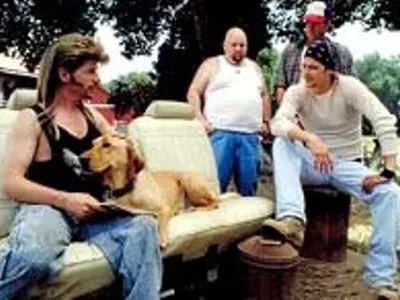 Image: Movie buffs take it in the can