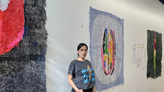 Neha Vedpathak in her Detroit studio.