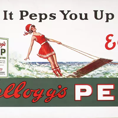 Kellogg’s "Pep was introduced in 1923. It was one of the first cereals to be fortified with vitamins and touted for its laxative effects. It sponsored radio shows, like Superman. Pep was discontinued in the 1970s."