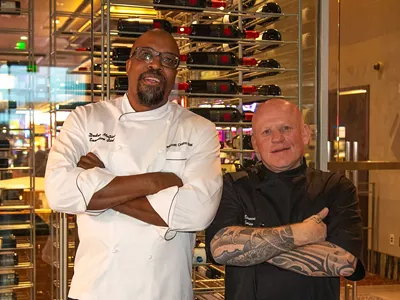 Chefs Dedric McGhee and Richard Simmons now lead Hollywood Casino at Greektown.