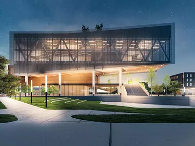 As part of its $100 million Racial Equity and Justice Initiative commitment, Apple is supporting the launch of the Propel Center (rendering above), an innovation hub for the entire HBCU community that will provide curriculum, internships, and mentorship opportunities.