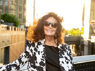 Image: Designer Diane von Fürstenberg is keynote speaker at virtual Michigan Fashion Media Summit