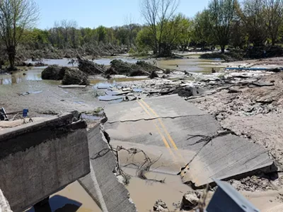 The Midland-area flood in May 2020 destroyed homes, businesses, and roads after two dams collapsed.