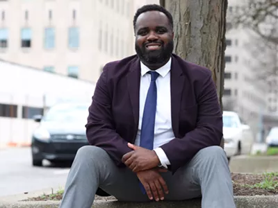 Detroit city clerk candidate Denzel McCampbell