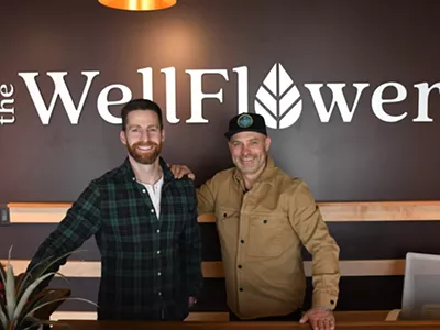 Trent McCurren and Dr. Rob McCurren, the owners of The WellFlower Cannabis.