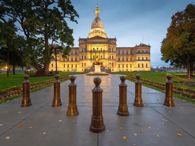 Michigan capitol building.