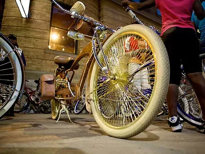 Bike riders in Detroit.