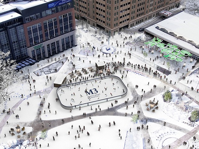 The Rink at Royal Oak opens in Centennial Commons on Saturday.