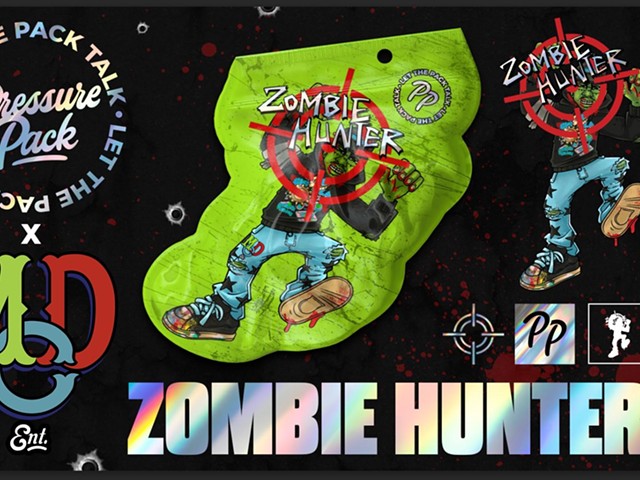 Pressure Pack x Big Shifter (Lou Gram) Announce Thrilling New Cannabis Strain - "Zombie Hunter"