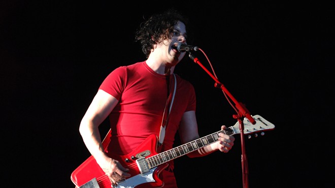 This very difficult crossword contains the White Stripes' new greatest hits track list