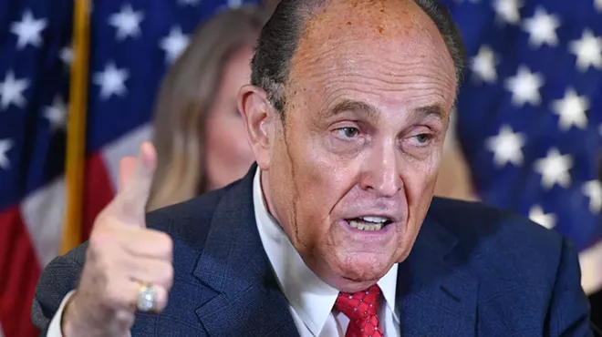 President Donald Trump's personal lawyer Rudy Giuliani.