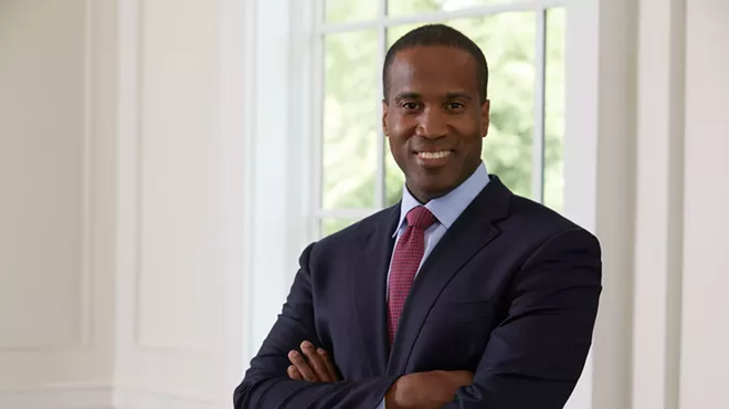 Republican Senate candidate John James.