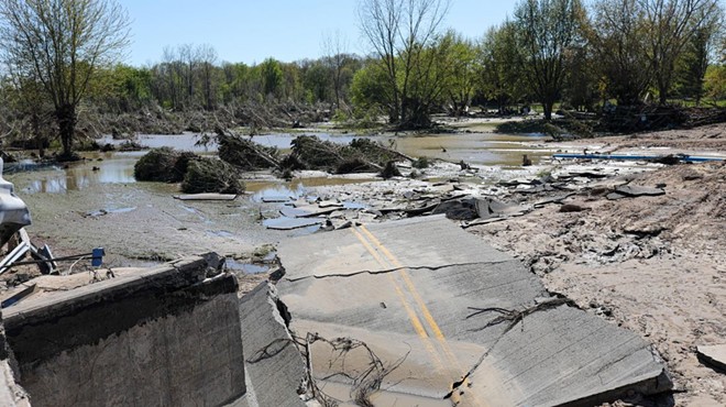 The Midland-area flood in May 2020 destroyed homes, businesses, and roads after two dams collapsed.