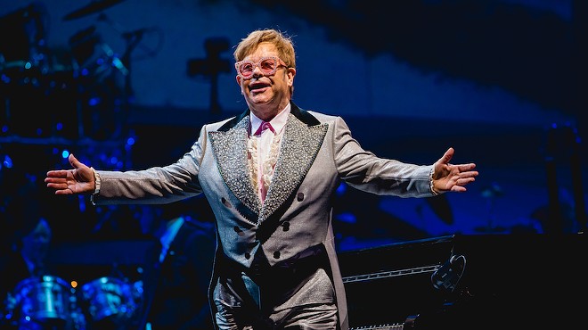 Elton John performs live at Van Andel Arena on the Farewell Yellow Brick Road Tour, Oct. 2018.