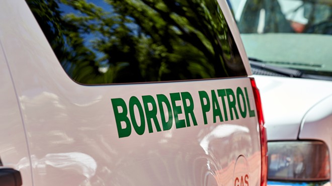 U.S. Border Patrol vehicle.