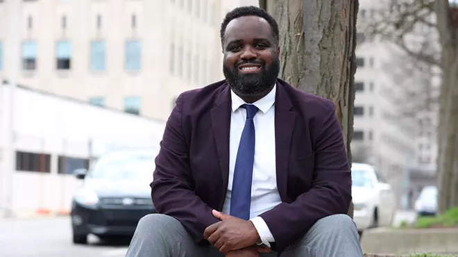 Detroit city clerk candidate Denzel McCampbell