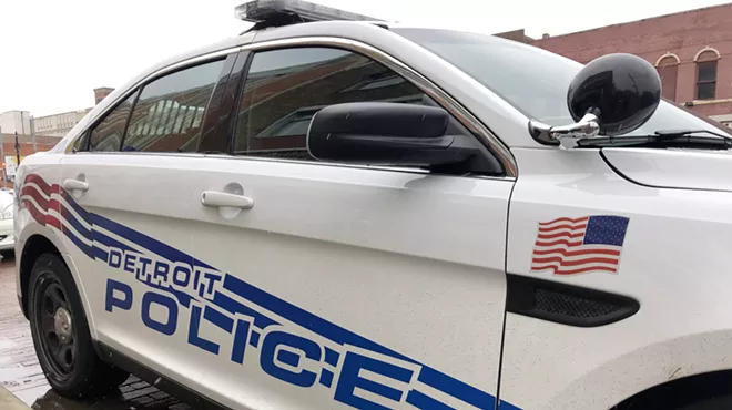 Detroit police car.