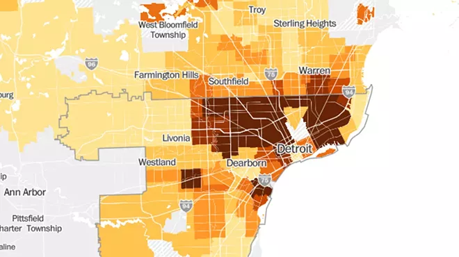 Image: Investors bought record number of homes in majority-Black cities like Detroit in 2021, according to report (2)