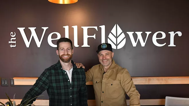 Trent McCurren and Dr. Rob McCurren, the owners of The WellFlower Cannabis.