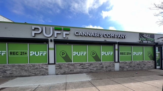 Puff Cannabis Company opened its newest recreational dispensary in River Rouge.