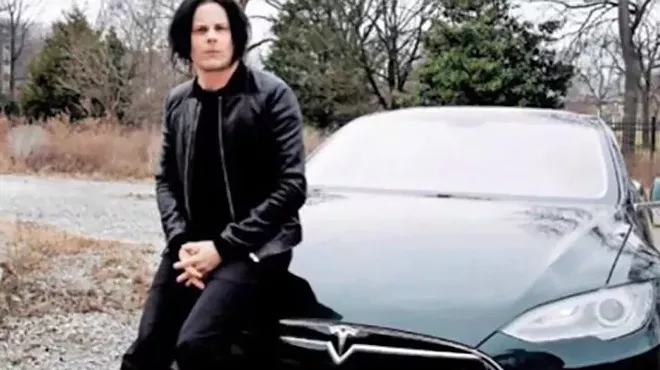 Image: Jack White is auctioning off his Tesla after speaking out against Elon Musk (2)