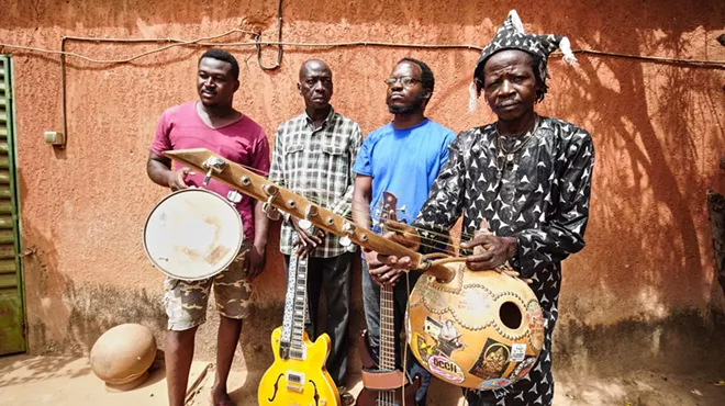 Baba Commandant and the Mandingo Band plays at Third Man Records this week.