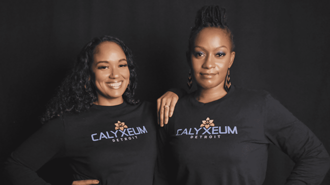Calyxeum CEO Rebecca Colett (left) and Calyxeum COO LaToyia Rucker (right) are co-owners of Detroit’s newest dispensary, Moses Roses Powered By Calyxeum.