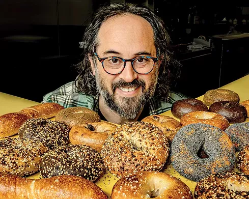Bev’s Bagels 4884 Grand River Ave., Detroit; bevsbagels.com After launching Bev’s Bagels as an Ann Arbor pop-up, Max Sussman brought his breakfast spot to the former Detroit Institute of Bagels space in Detroit’s Core City. The menu is made up of classic bagels with rotating seasonal flavors, creative cream cheese spreads, wild-caught fish, and more.