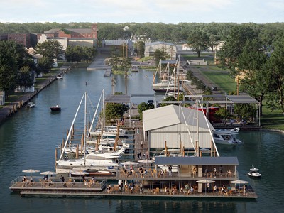 View of Stanton Yards with design contributions from SO – IL and OSD.