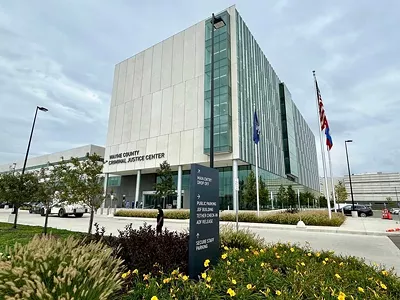 The new Wayne County Criminal Justice Center.