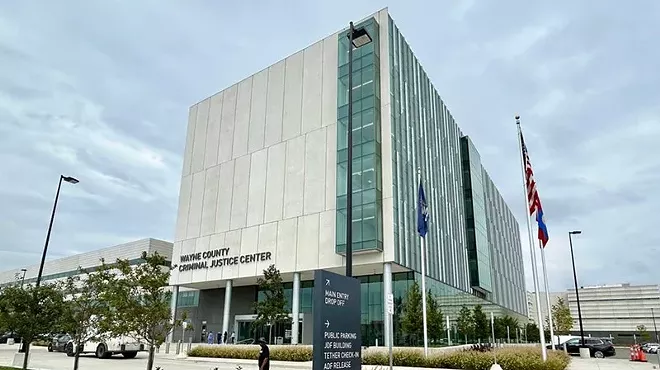 The new Wayne County Criminal Justice Center.