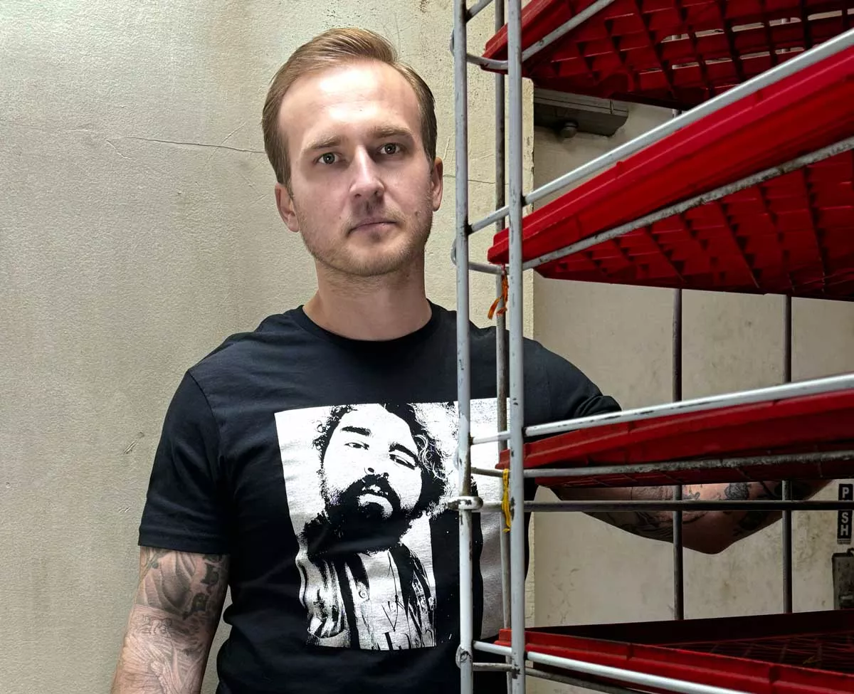 Image: From Russia, with love: Nikita Sanches wants to help other immigrants enter the food industry.