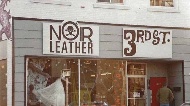 The original Noir Leather store.