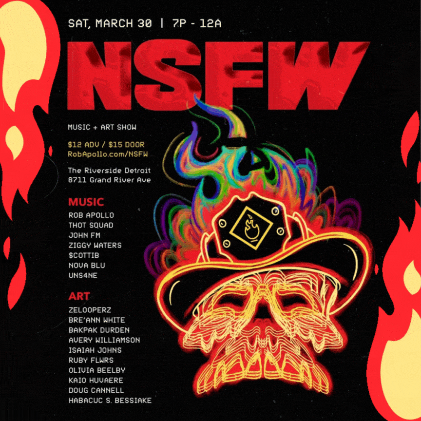 NSFW Event Flyer