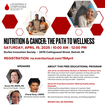 Image: NUTRITION & CANCER: THE PATH TO WELLNESSA