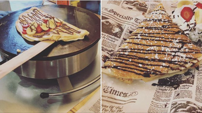 Chocolate gyro.