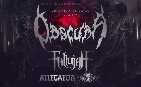 Image: Obscura, Allegaeon, Cognitive, Cryptosis