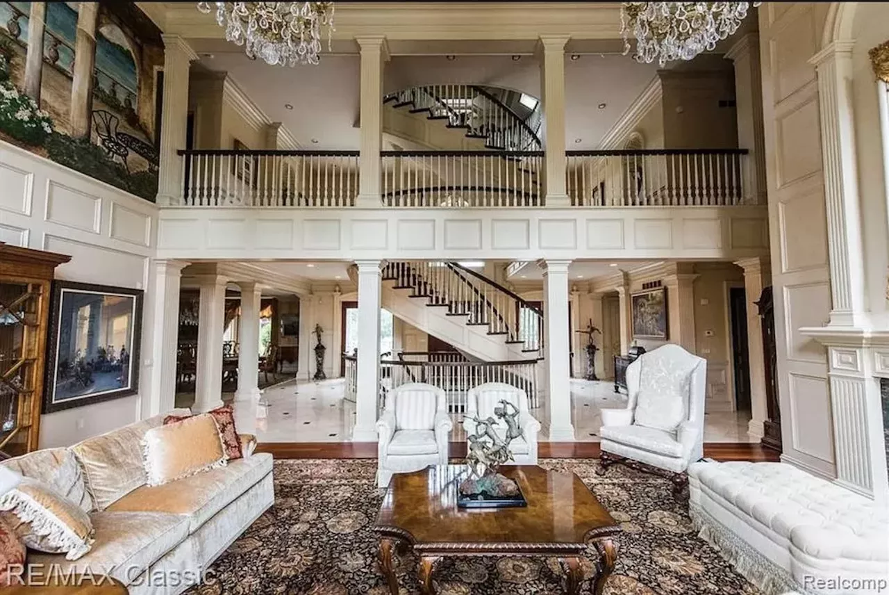 Image: Once the most expensive home in Michigan, Northville estate with movie theater is still on the market 8 years later for $6.9 million