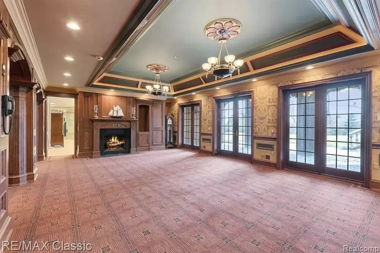 Image: Once the most expensive home in Michigan, Northville estate with movie theater is still on the market 8 years later for $6.9 million