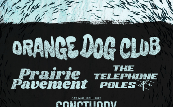 Image: Orange Dog Club, Prairie Pavement, The Telephone Poles
