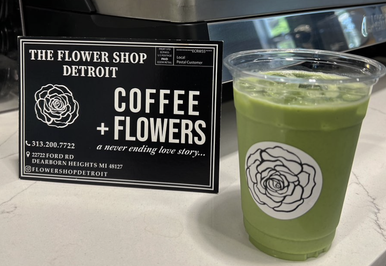 The Flower Shop Detroit/The Coffee Shop Detroit
22722 Ford Rd., Dearborn Heights; instagram.com/flowershopdetroit
A flower shop that serves coffee? Why not? This shop serves lattes with floral names like the Black Dahlia with mocha and white chocolate, or the Pink Poppy latte with strawberry puree and vanilla. They serve regular coffee too, but seating is limited so it’s more of a “grab a bouquet with a latte to go” rather than a “sit down for a few hours with your laptop” kind of place.
