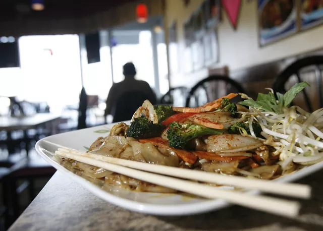 Pad Thai chili from Thai Taste in Troy. - MT Photo: Rob Widdis