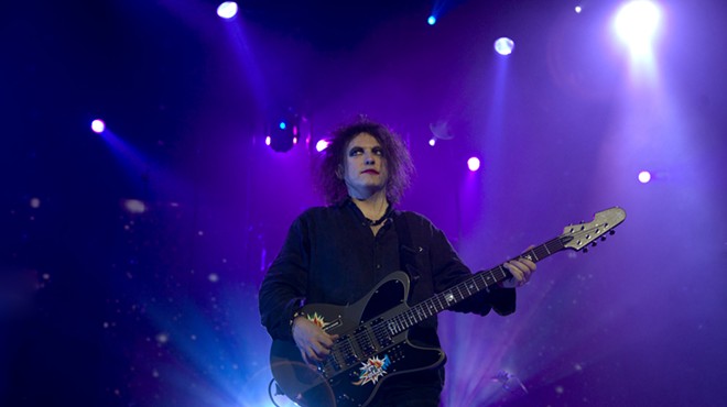The Cure frontman Robert Smith.