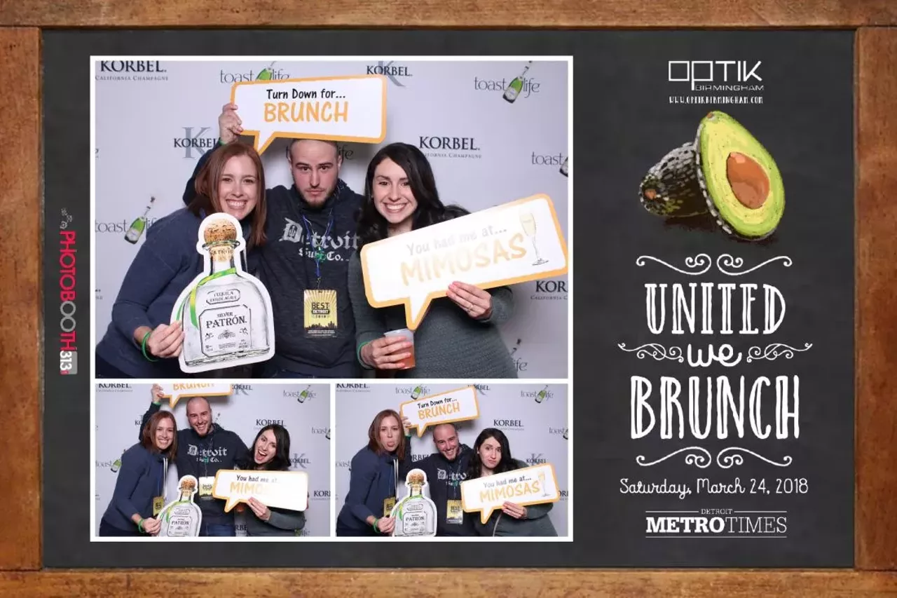 Image: Photobooth photos from United We Brunch