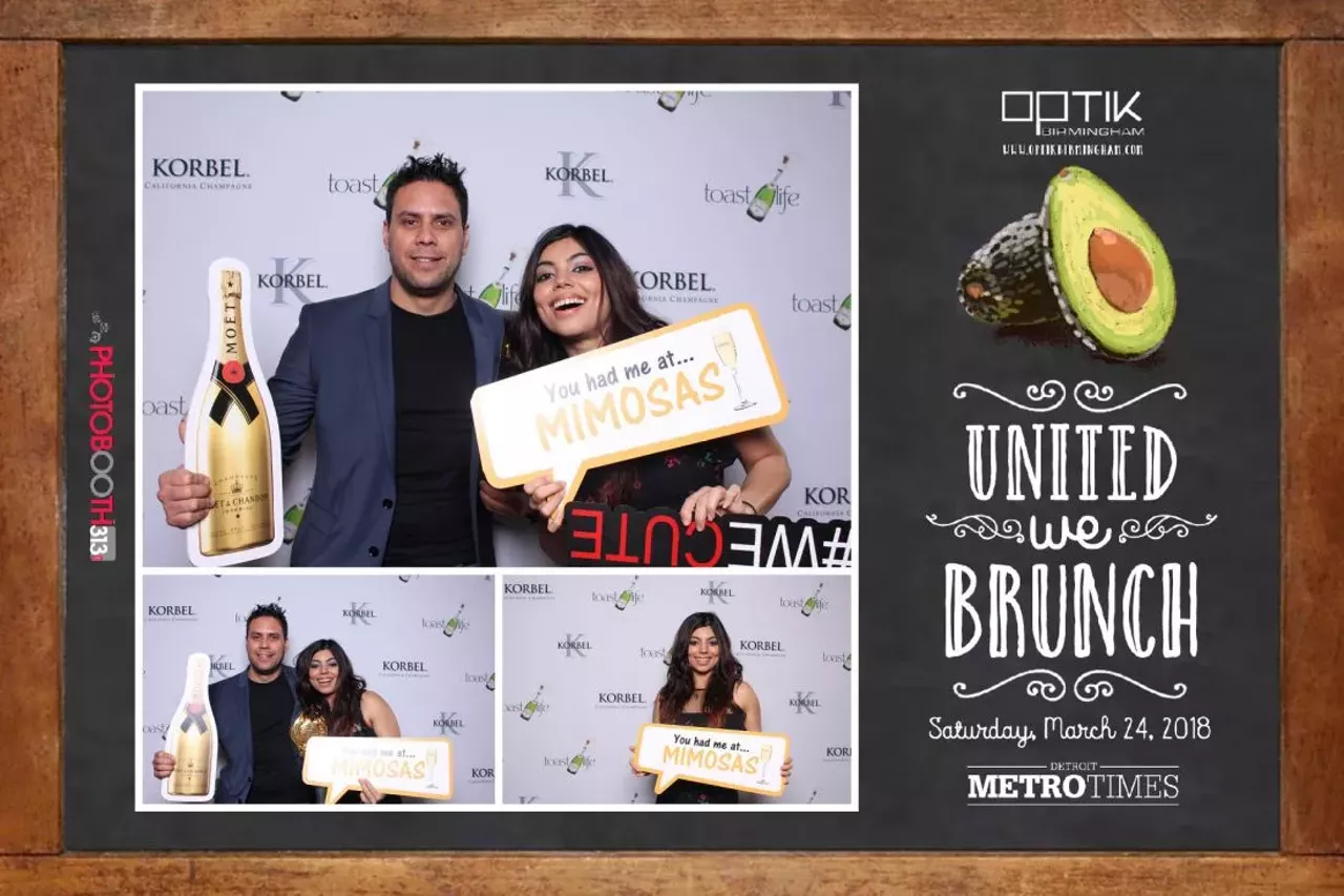 Image: Photobooth photos from United We Brunch