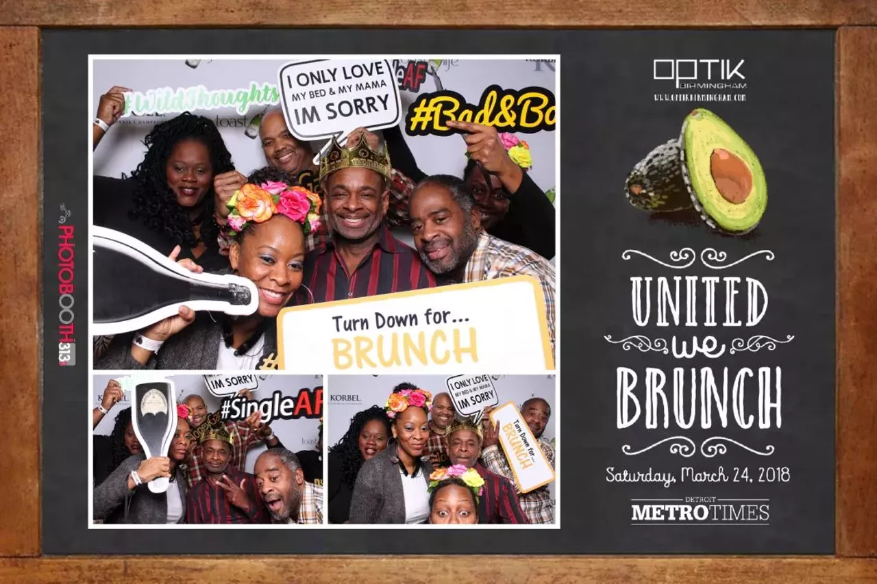 Image: Photobooth photos from United We Brunch