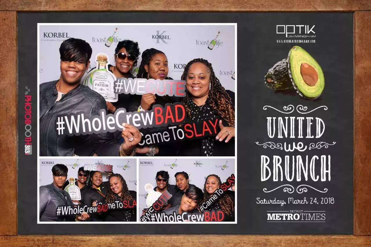 Image: Photobooth photos from United We Brunch