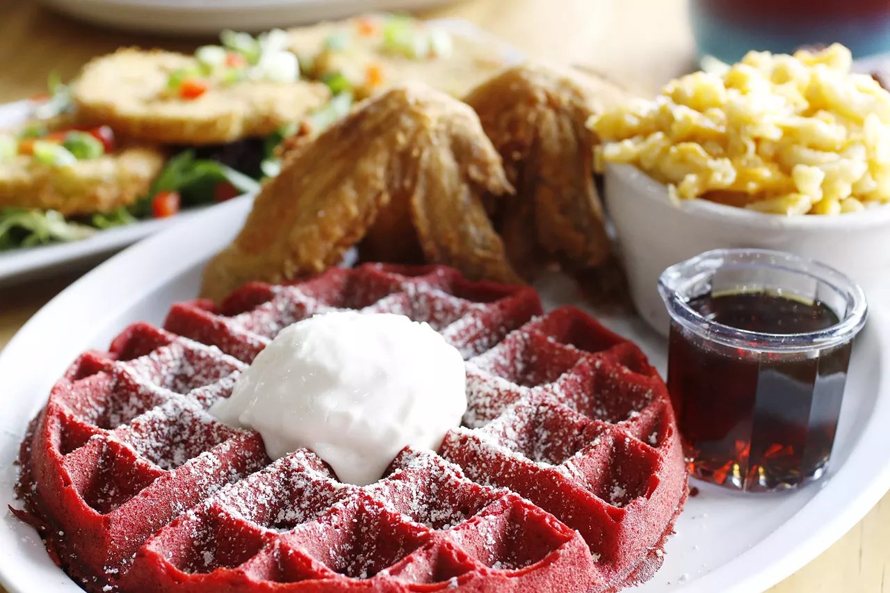 Best Chicken and Waffles: Kuzzo's Photo by Scott Spellman