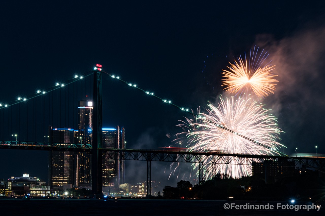 Photos: Detroit Ford fireworks display 2016